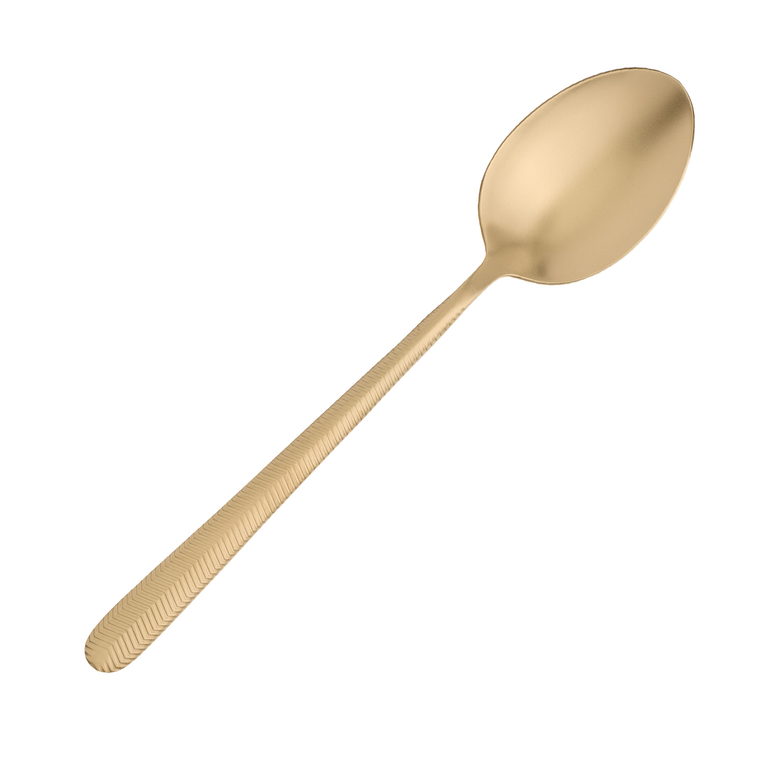 Ложка столовая Иллюзион Золотая 18/10  2,5 мм 19,8 см. Bonna /12/ ВДОХНОВЕНИЕ