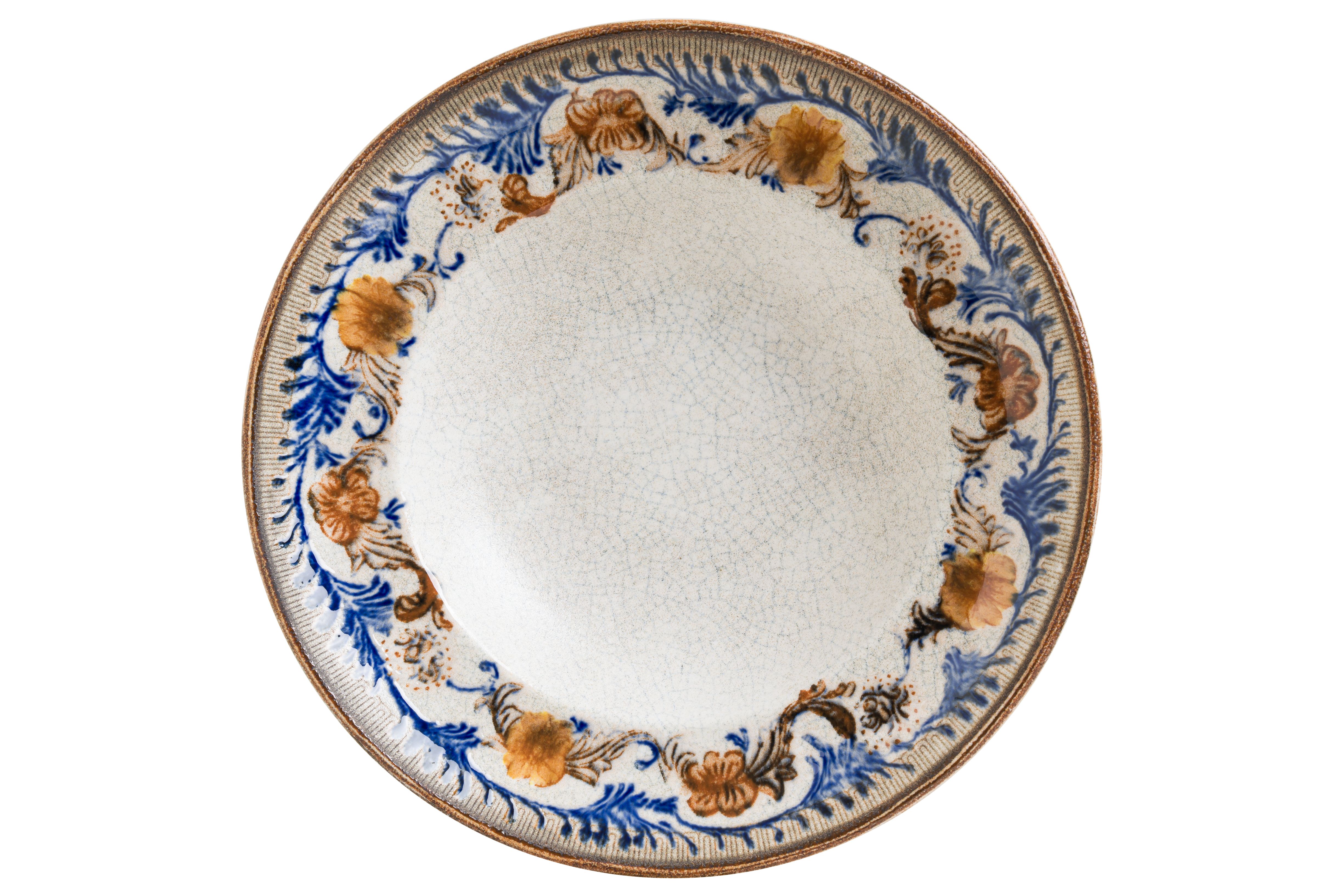 Тарелка d=270 мм. глубокая 450 мл. Ретро Флорал, форма Гурмэ Bonna /1/6/408/ ВДОХНОВЕНИЕ