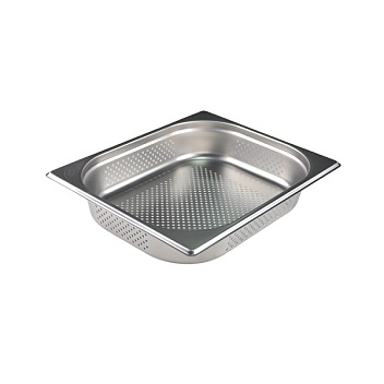 Гастроемкость 1/2 h= 65 мм. 325*265 мм. 4 л. нерж. перфорир. d=6 мм. MGsteel /1/6/12/