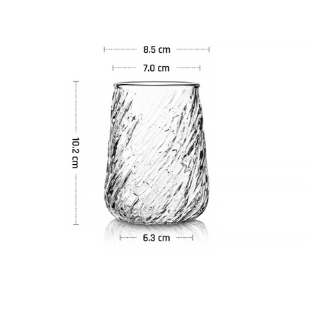 Олд Фэшн 420 мл. d=70/85 мм. h=102 мм. Термостекло Гласьер MGline /6/24/