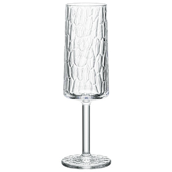 Бокал-флюте 170 мл. d=50 мм. h=197 мм. поликарбонат, прозрачн.  Айс Bonna /1/4/48/