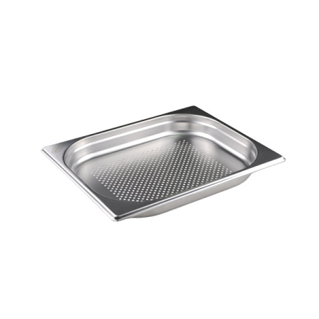 Гастроемкость 1/2 h= 40 мм. 325*265 мм. 2 л. нерж. перфорир. d=4 мм. MGSteel /1/6/12/