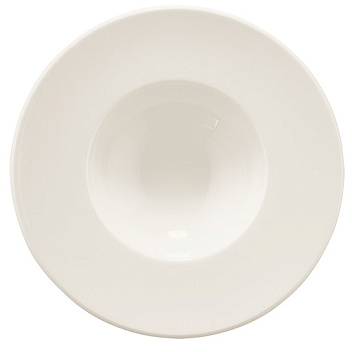 Тарелка для пасты d=280 мм.  400 мл. Белый 2 Чойс, форма Банкет Bonna /1/6/396/