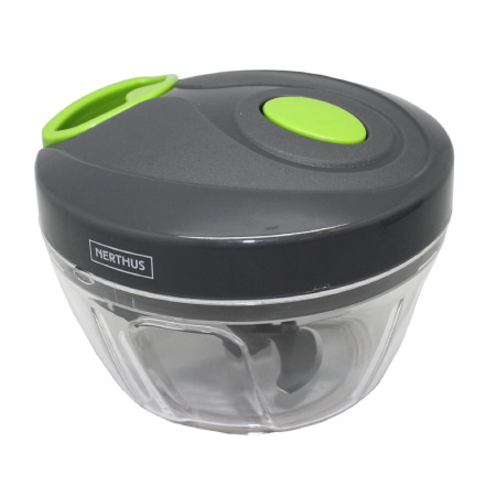 Овощерезка (измельчитель) d=12,5 см. h=7,0 см. 350 мл. механическая пластик VB /1/24/ АКЦИЯ