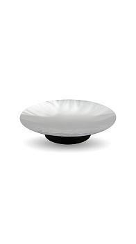 Подставка сервировочная 31 см. h=4 см. нерж. на дерев. ножке Abert /1/ ВДОХНОВЕНИЕ